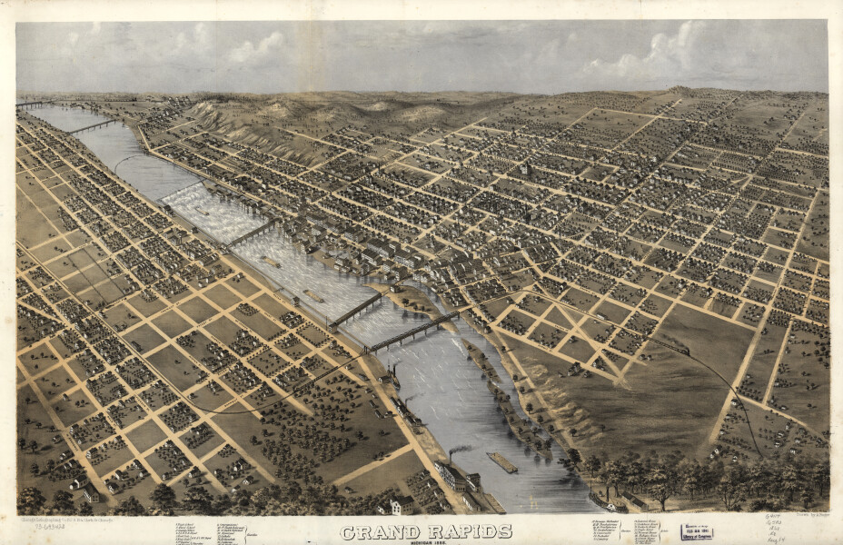 E94 - Grand Rapids Michigan - 1868