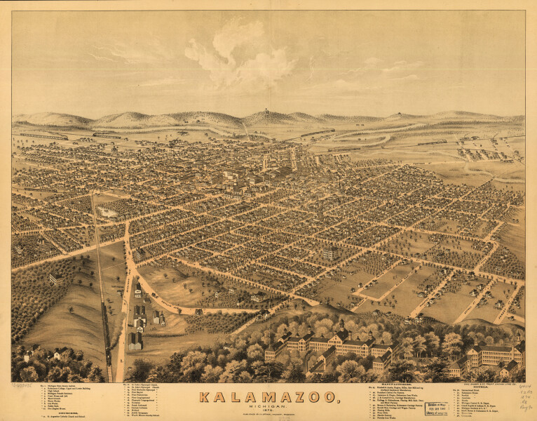 E94 - Kalamazoo Michigan - 1874