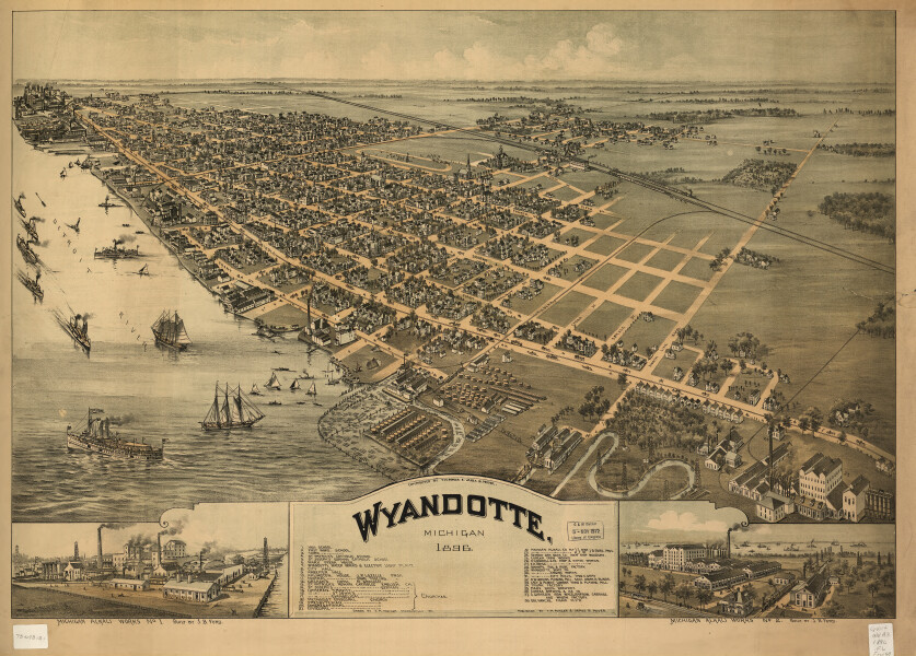 E94 - Wyandotte Michigan - 1896