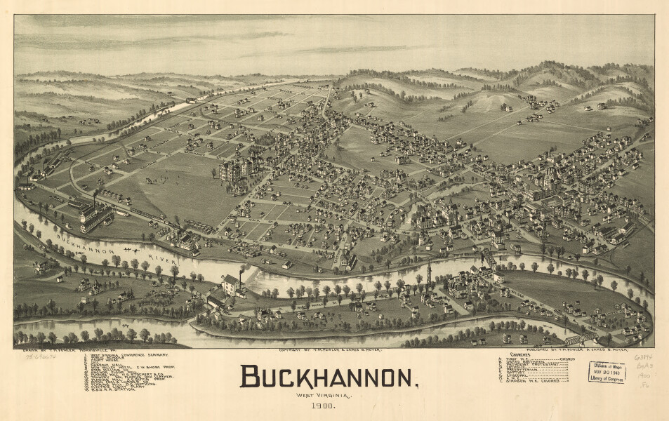 E108 - Buckhannon West Virginia - 1900