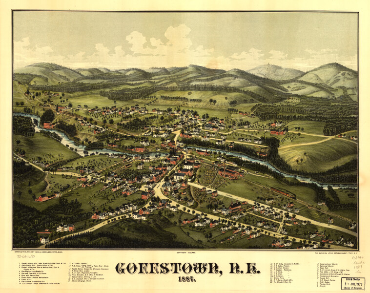 E104 - Goffstown New Hampshire - 1887