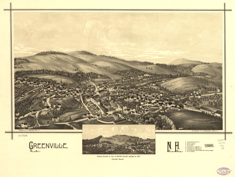 E104 - Greenville New Hampshire - 1886