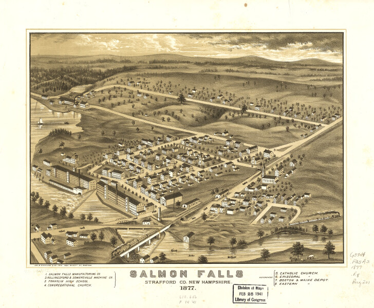 E104 - Salmon Falls Strafford Co New Hampshire - 1877