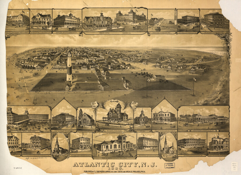 E106 - Atlantic City New Jersey - 1880