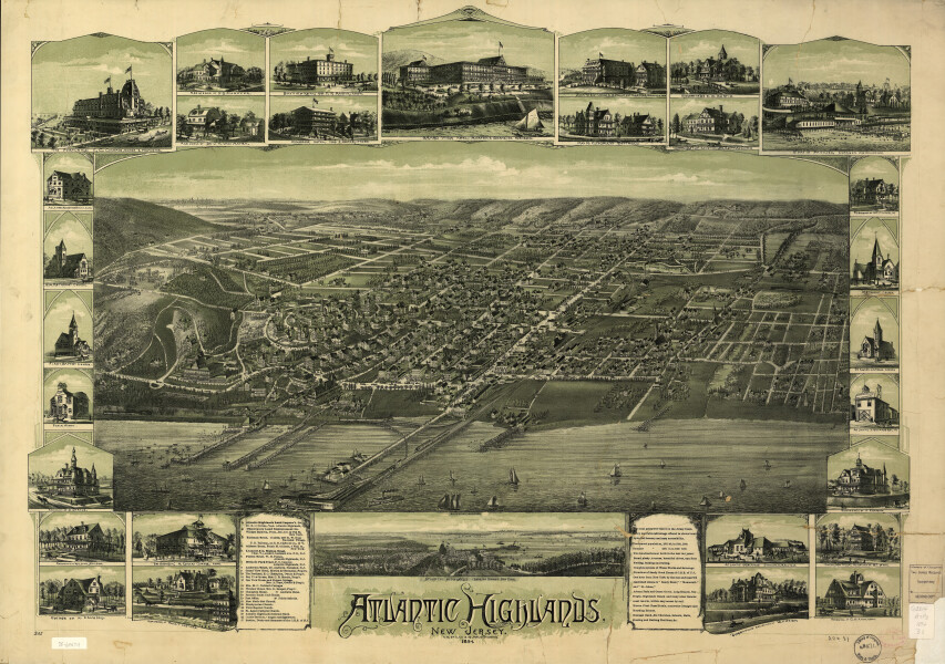 E106 - Atlantic Highlands New Jersey - 1894