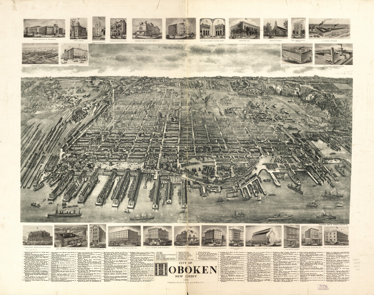 E106 - City of Hoboken New Jersey - 1904