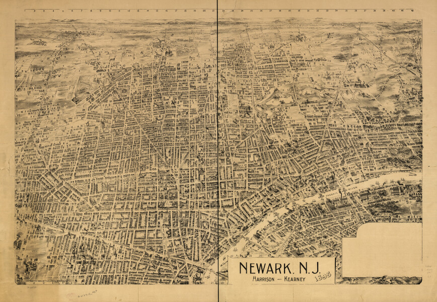 E106 - Newark New Jersey Harrison-Kearney - 1895