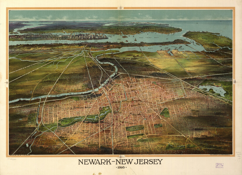 E106 - Newark-New Jersey - 1916