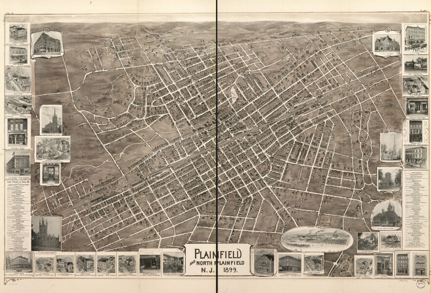 E106 - Plainfield and North Plainfield New Jersey - 1899