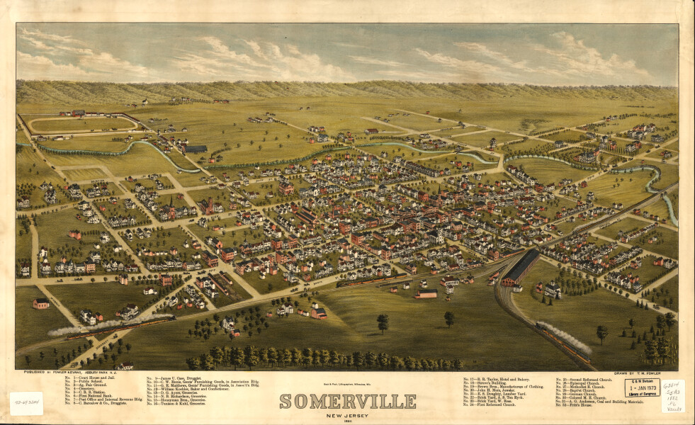 E106 - Somerville New Jersey - 1882