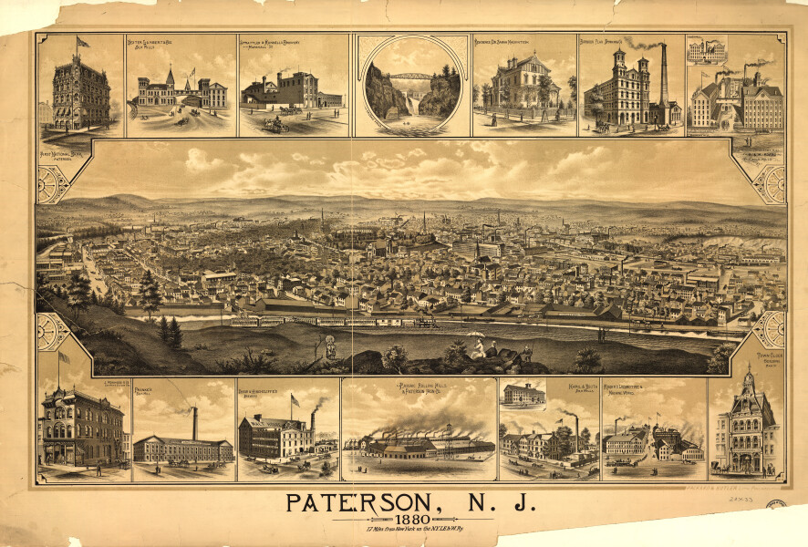 E106 - Paterson New Jersey - 1880