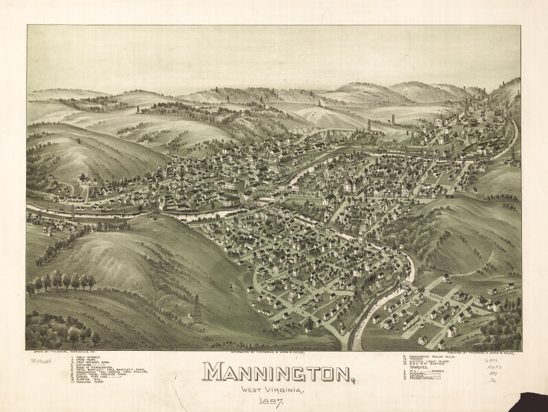 E108 - Mannington West Virginia - 1897