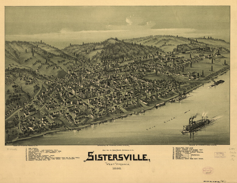 E108 - Sistersville West Virginia - 1896