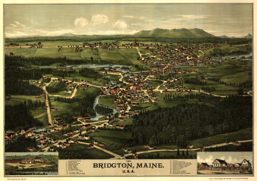 E110 - Bridgton Maine USA -1888