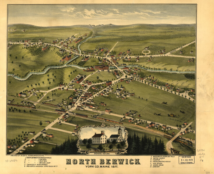 E110 - North Berwick York Co Maine - 1877