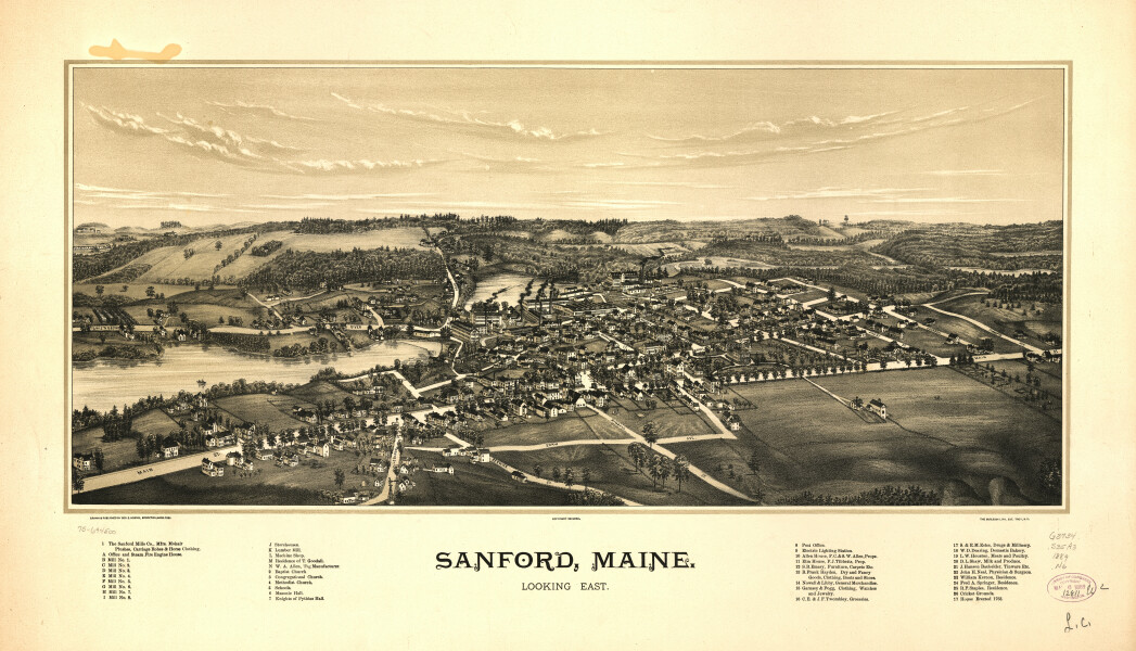 E110 - Sanford Maine - 1889