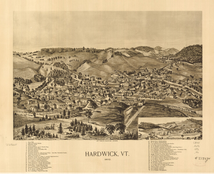 E111 - Hardwick Vermont - 1892