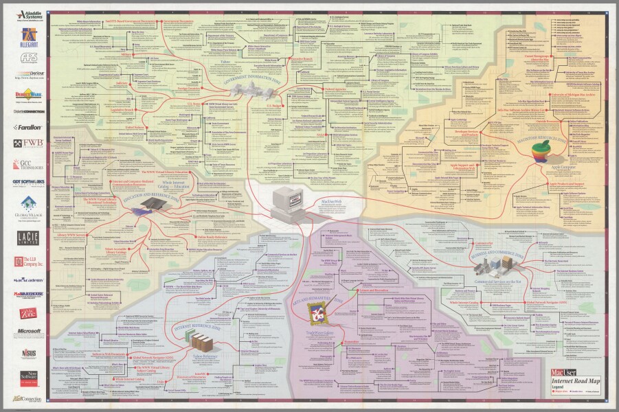 E115 - MacUser Internet Road Map. 1996