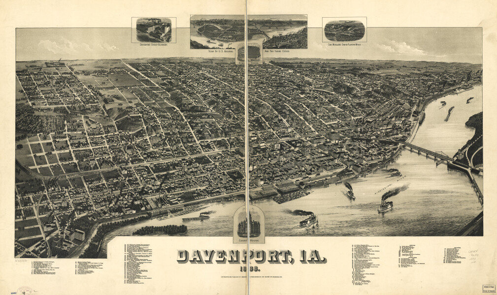 E119 - Davenport Iowa - 1888