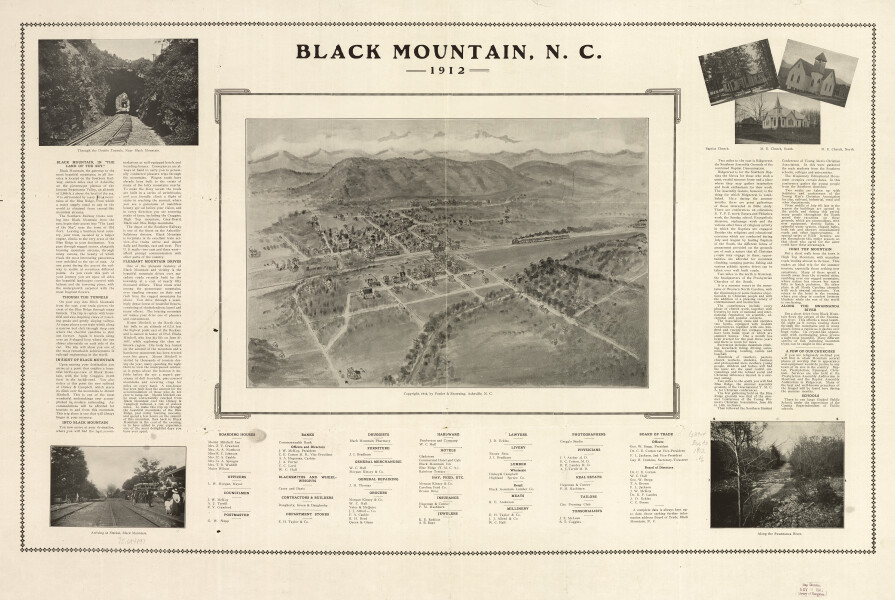 E124 - Black Mountain North Carolina - 1912