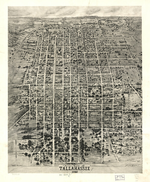 E128 - Aero-view of Tallahassee - 1926