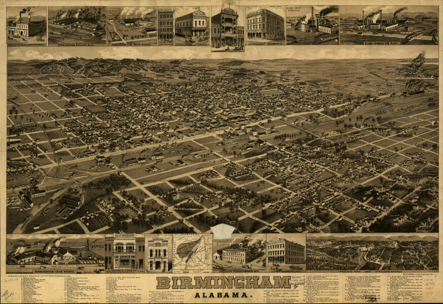 E132 - Birmingham Alabama - 1885