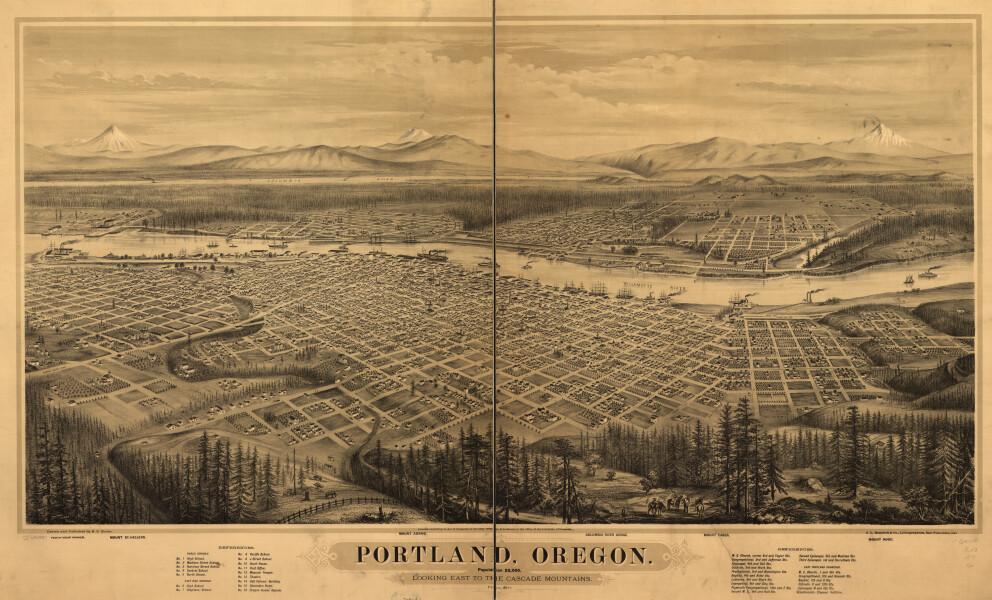 E134 - Portland Oregon - 1879