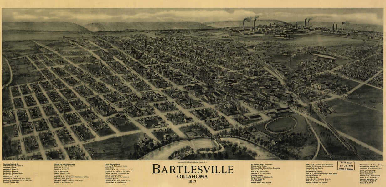 E136 - Bartlesville Oklahoma - 1917