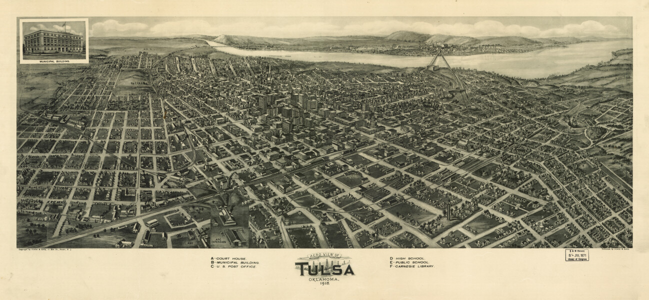 E136 - Tulsa Oklahoma - 1918