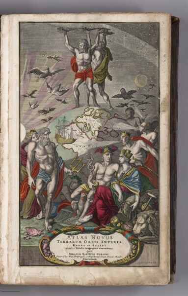 E152.002 - Atlas Novus Terrarum Orbis Imperia Regna et Status Exactis Fabulis Geographice Demonstrans.