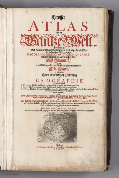 E152.003 - German Title: Atlas Novus Terrarum Orbis Imperia Regna et Status Exactis Fabulis Geographice Demonstrans.