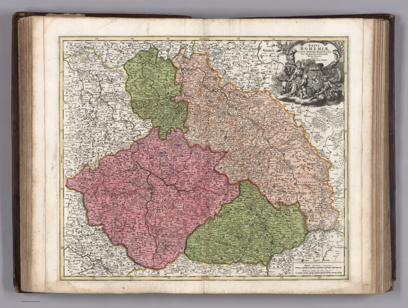 E152.097 - Regni Bohemiae Ducatus, Silesia, Marchionatus, Moravia, et Lusatiae.