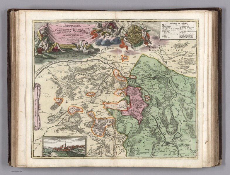 E152.126 - Geographica Descriptio Montani Cuiusdar Districtus in Franconia.