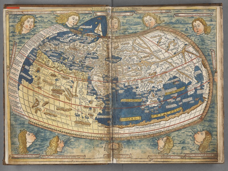 E170 - Ptolemy map of the world