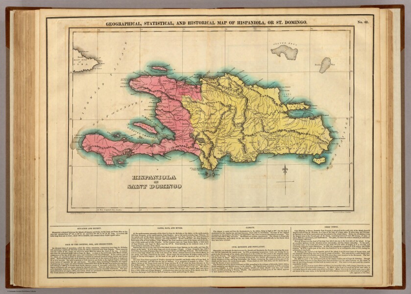 E179 - Map Of Hispaniola, Or St Domingo - 1822