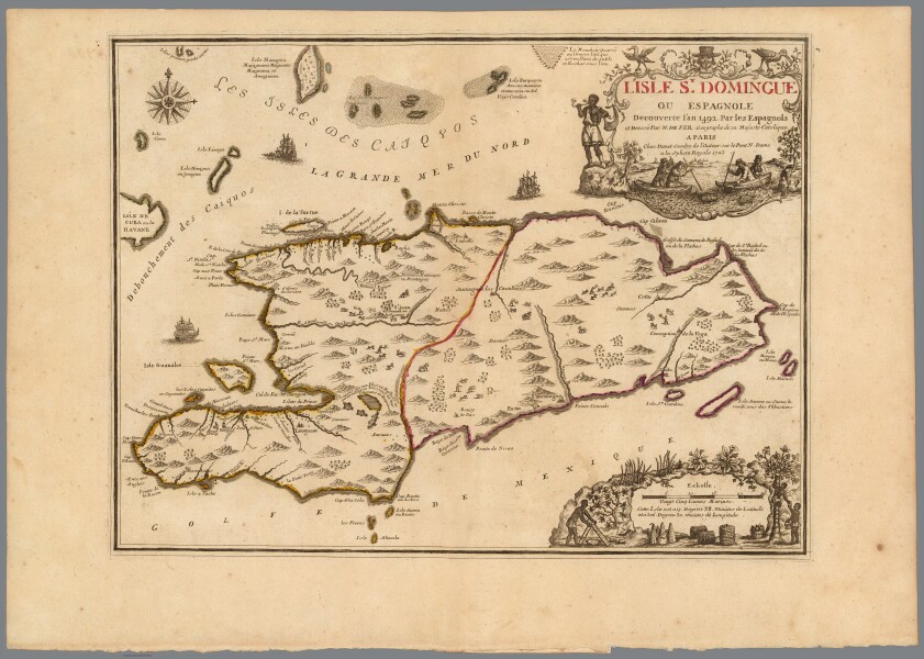  E179 - L'Isle St. Domingue - 1723