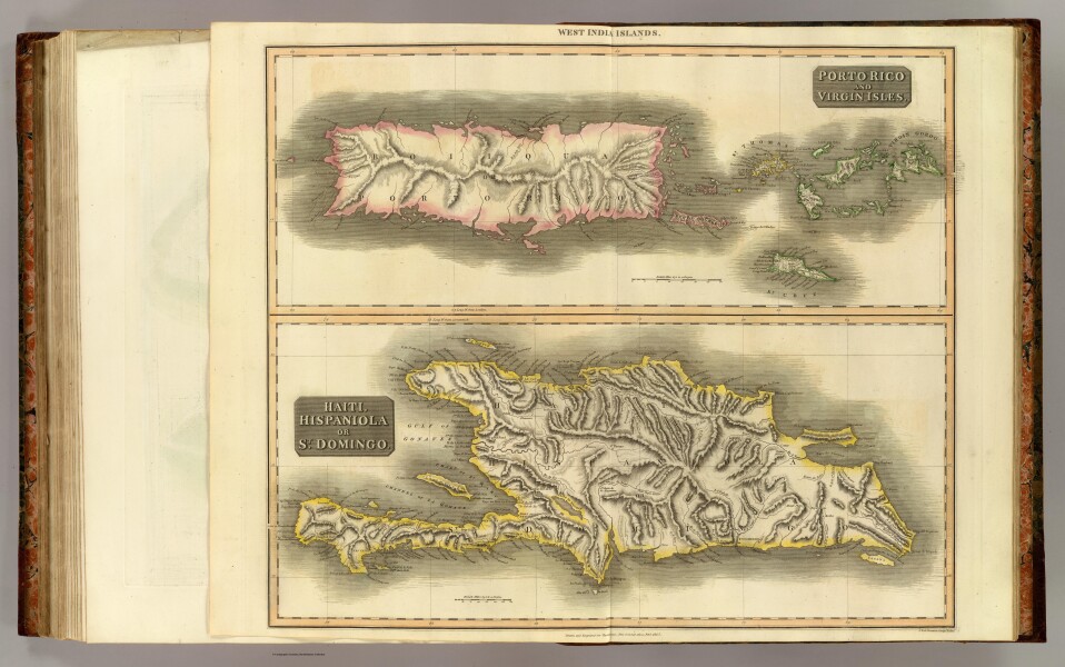 E179 - Porto Rico, Virgin Isles, Hispaniola - 1815