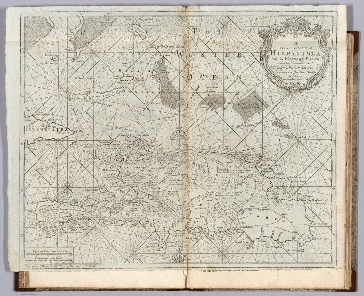 E179 - A Correct Chart of Hispaniola with the Windward Passage - 1794
