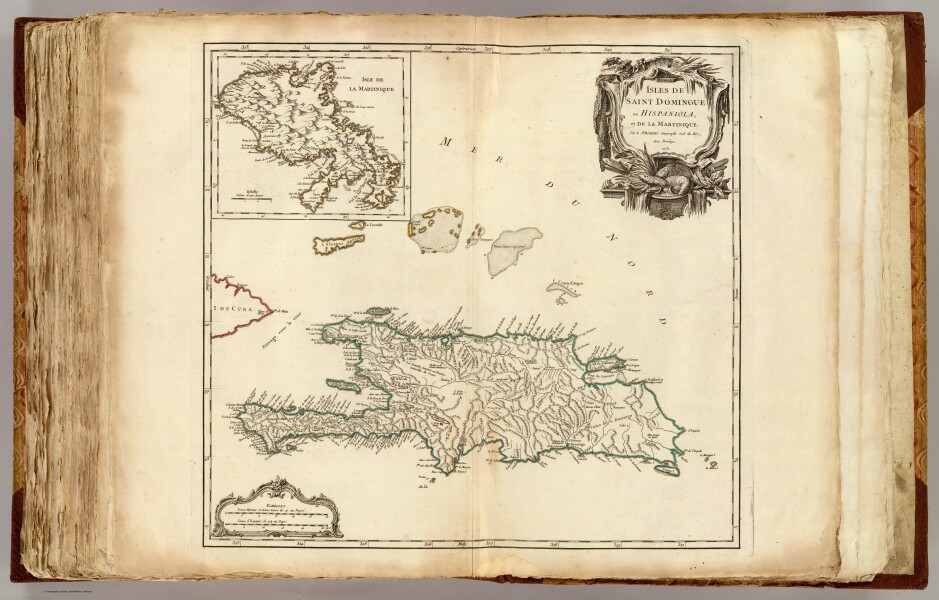 E179 - Saint Domingue ou Hispaniola, Martinique 1750