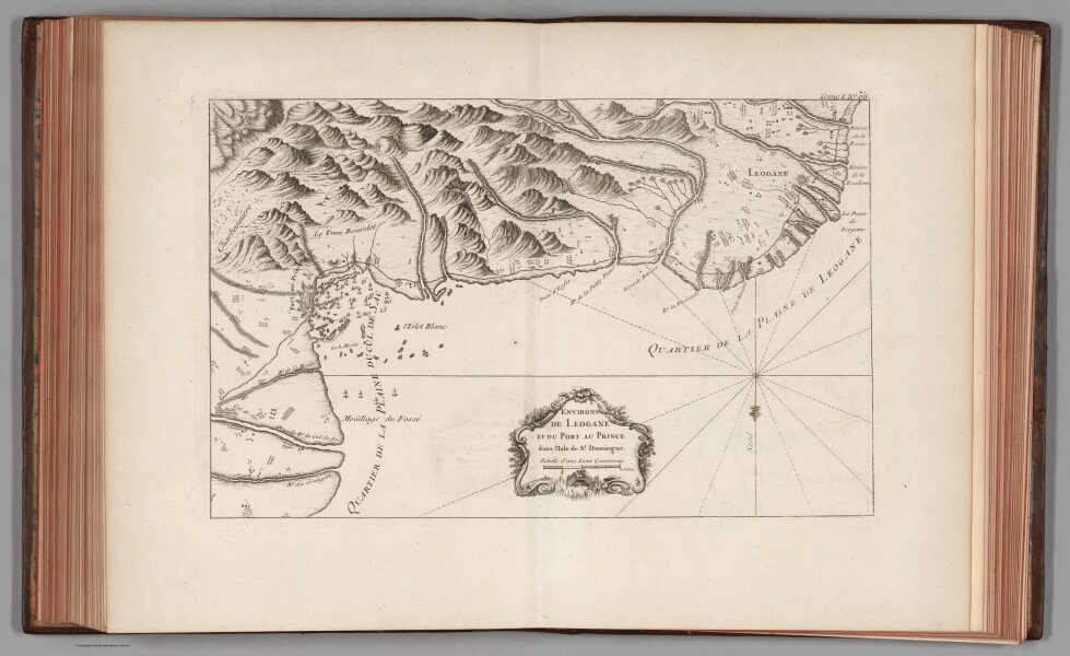 E179 - Environs de Leogane et du Port au Prince dans I'isle de St Domingue - 1764