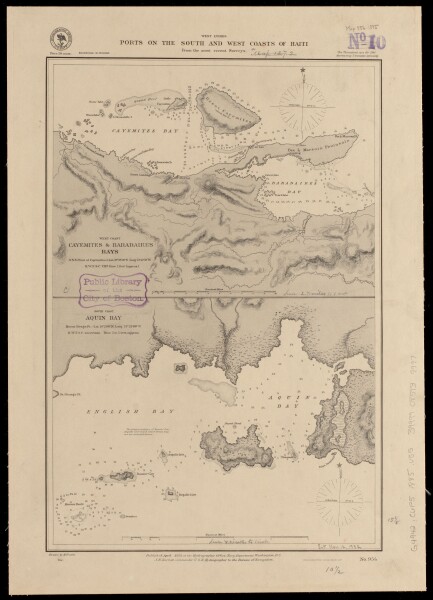 E180 - West Indies, ports on the south and west coasts of Haiti - 1885