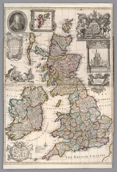 E182.010 - No. 8. Map of Great Britain and Ireland