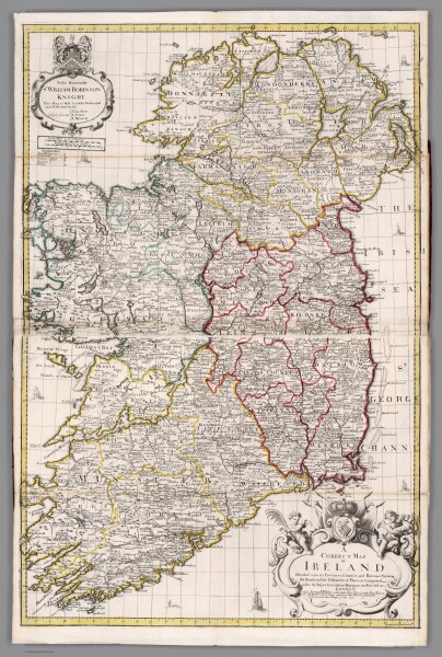 E182.011 - No. 9. A Correct Map of Ireland