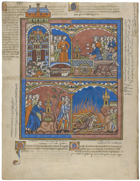 E183.21r - Samuel's Prophecy Fulfilled, All is Lost, Eli's Death, Dagon Dismembered