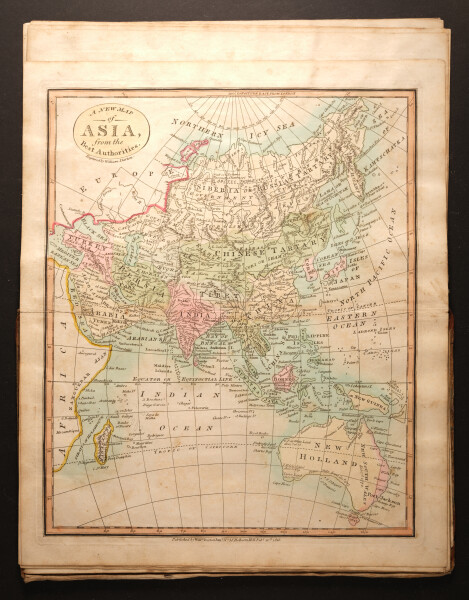 E191 – World Atlas early 1800s - 0035