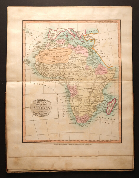 E191 – World Atlas early 1800s - 0036