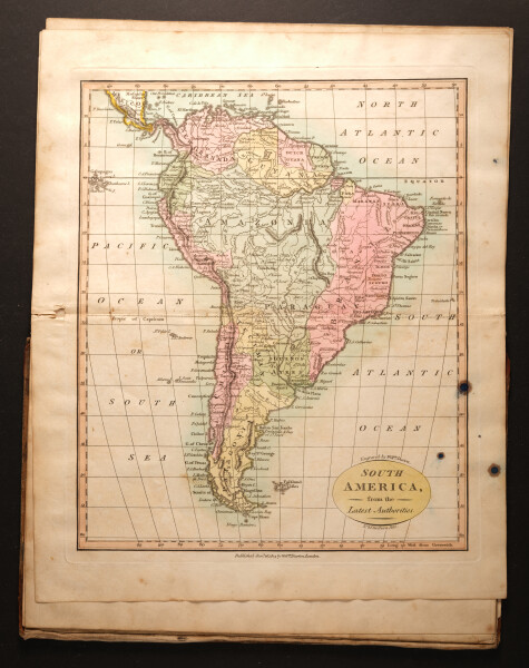 E191 – World Atlas early 1800s - 0038