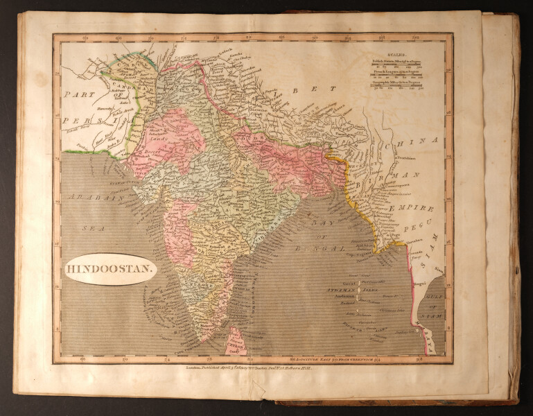 E191 – World Atlas early 1800s - 0043