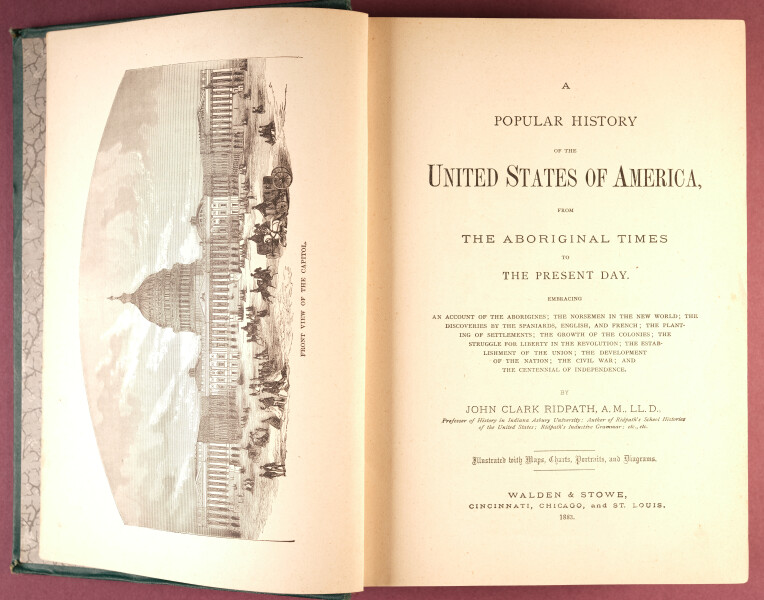 E193 – A Popular History of the United States 1888 - 0861