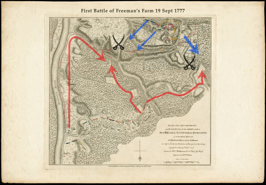E195 - First Battle of Freeman's Farm, 19 Sept 1777